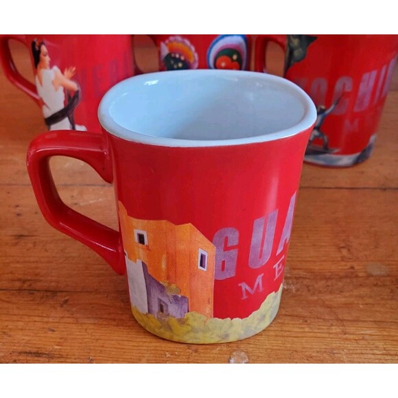 RARE! NesCafe Clasico Instant Coffee Mexico Collectors Edition 4 Cups - Picture 3 of 16